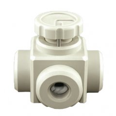 2, 3- und 4-WEGE 
KUGELHAHN 
: AUS PP, PP-NATUR UND PVDF
F&Uuml;R DIE LABORTECHNIK